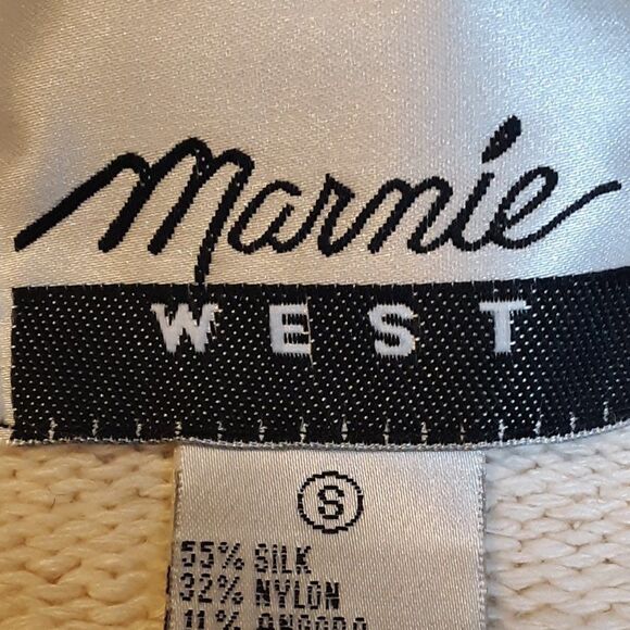 Vintage Marnie West Women's size S Knit Cardigan Top - Picture 3 of 11